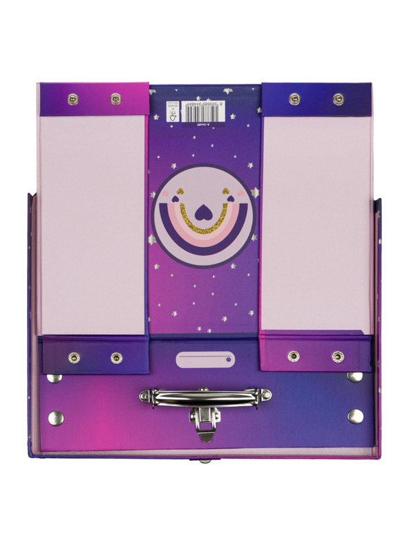 BAAGL  BAAGL Összehajtható iskolai táska Lovak Szív szerelvényekkel