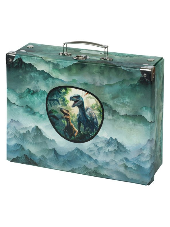 BAAGL  BAAGL Összehajtható iskolai táska Dínó vasalattal