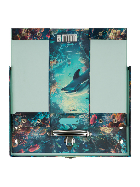 BAAGL  BAAGL Összehajtható iskolai táska Delfin szerelvényekkel