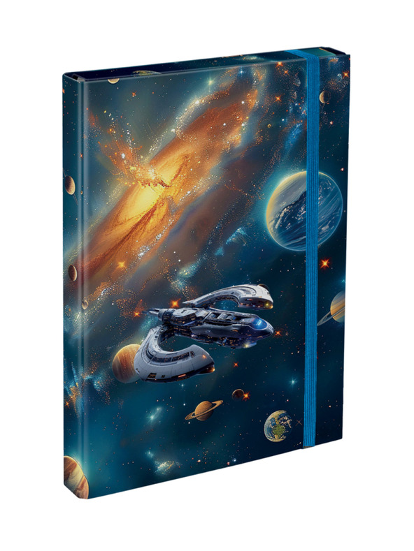 BAAGL  BAAGL A4-es iskolai füzetmappa Világűr