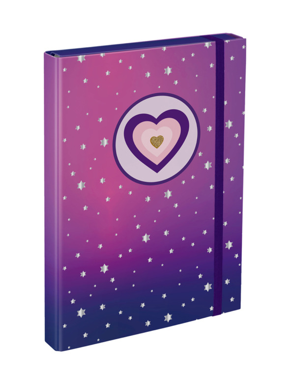 BAAGL  BAAGL A4 Iskolai füzetmappa Lovak szíve