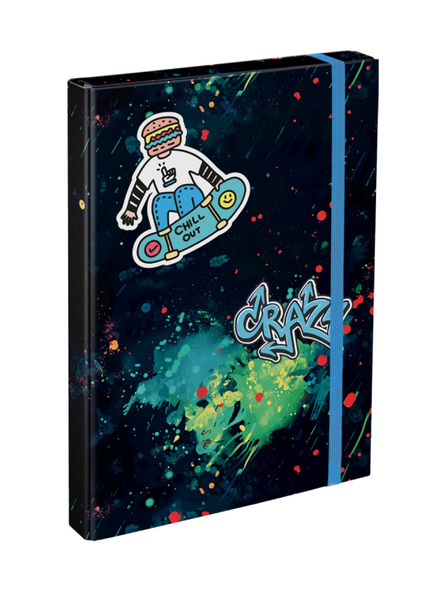 BAAGL  BAAGL A4-es iskolai füzetmappa Chill