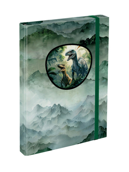 BAAGL  BAAGL A4-es iskolai füzetmappa Dínó