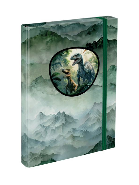 BAAGL  BAAGL A4-es iskolai füzetmappa Dínó