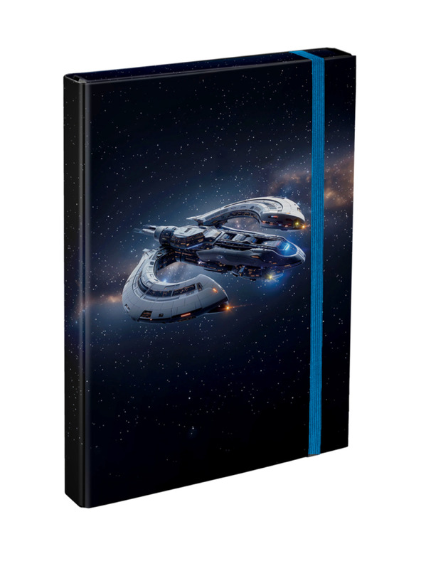 BAAGL  BAAGL A4-es iskolai füzetmappaŰrhajó