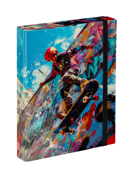 BAAGL  BAAGL A5-ös iskolai füzetmappa Skatepark