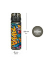 BAAGL  BAAGL Skatepark Tritán ivópalack 500 ml