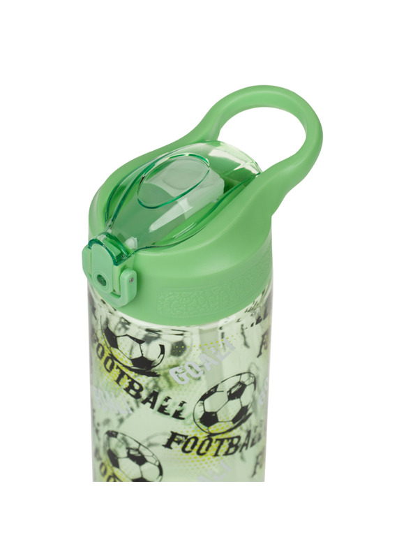 BAAGL  BAAGL Futball Tritán ivópalack szívószállal 500 ml