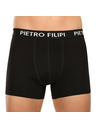 Pietro Filipi Pietro Filipi férfi ajándékcsomag - Három boxer és három zokni szett, fekete