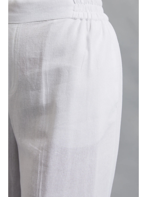 Moodo Fehér bő nadrág