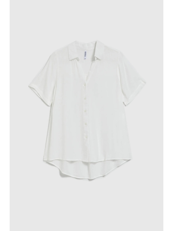 Moodo Fehér áttetsző ing Moodo