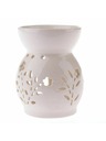 Casa de Engel Porcelán aromalámpa virágokkal, fehér, 1/48
