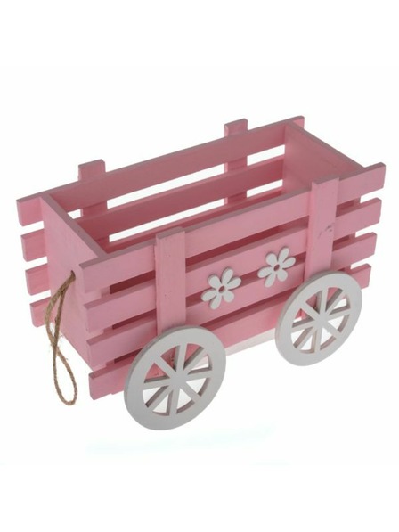 Casa de Engel Fa doboz - kocsi, rózsaszín, 0/12