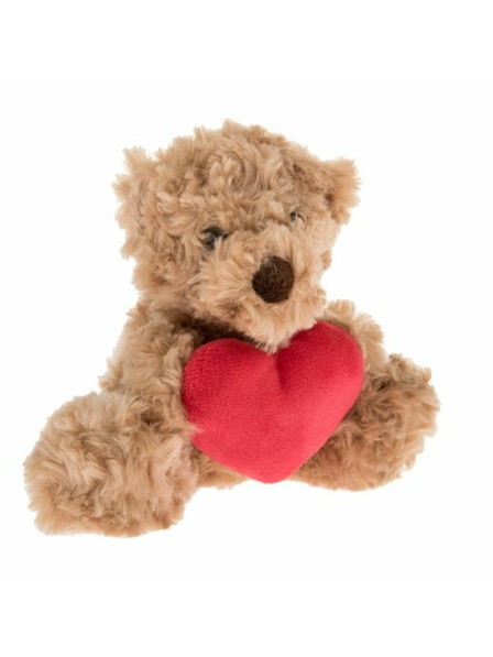 Casa de Engel Plüss maci szívvel - barna, 0/100