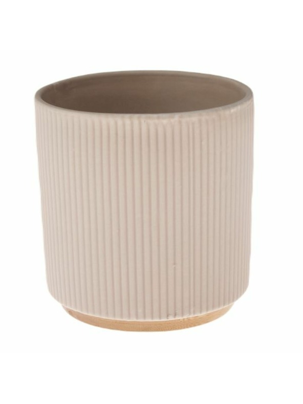 Casa de Engel Kerámia virágcserép bambusz talapzattal, 0/12