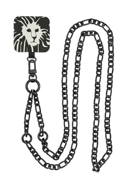 Anne Klein Fekete mobil crossbody fémláncal Anne Klein WK/4023BKBK