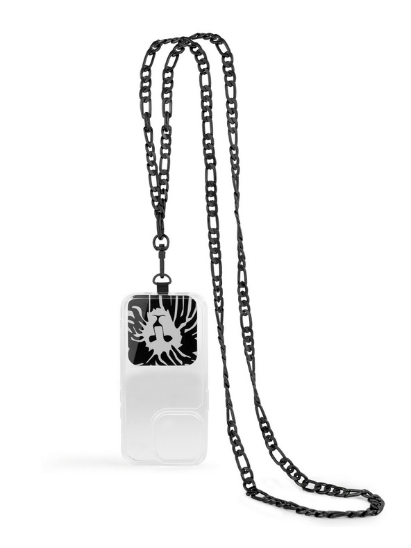 Anne Klein Fekete mobil crossbody fémláncal Anne Klein WK/4023BKBK