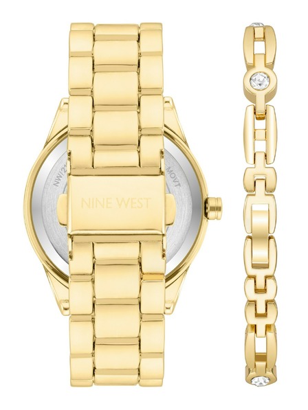 Nine West	 Nine West NW/2168GPST női óra és karkötő ajándékszett