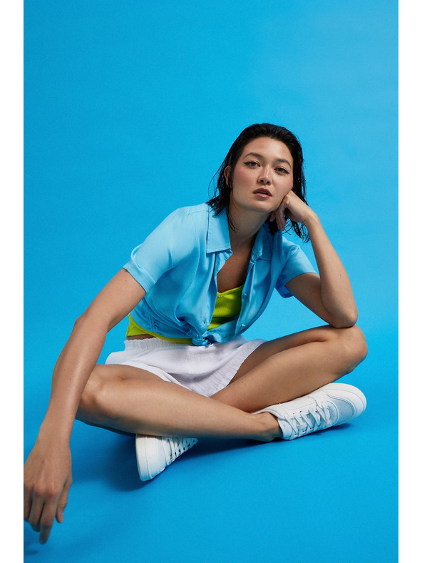 Moodo Világoskék rövid ujjú ing