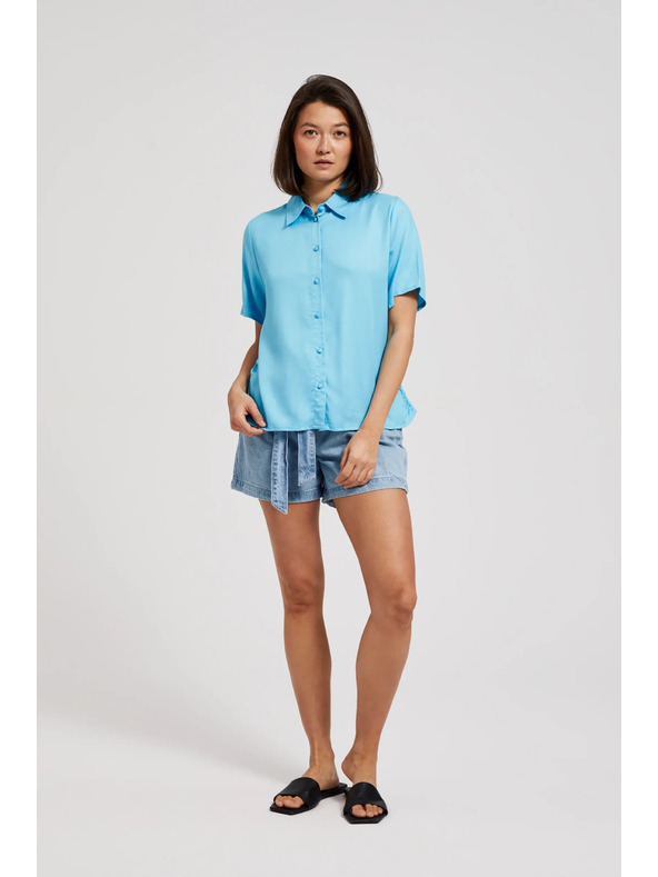 Moodo Világoskék rövid ujjú ing