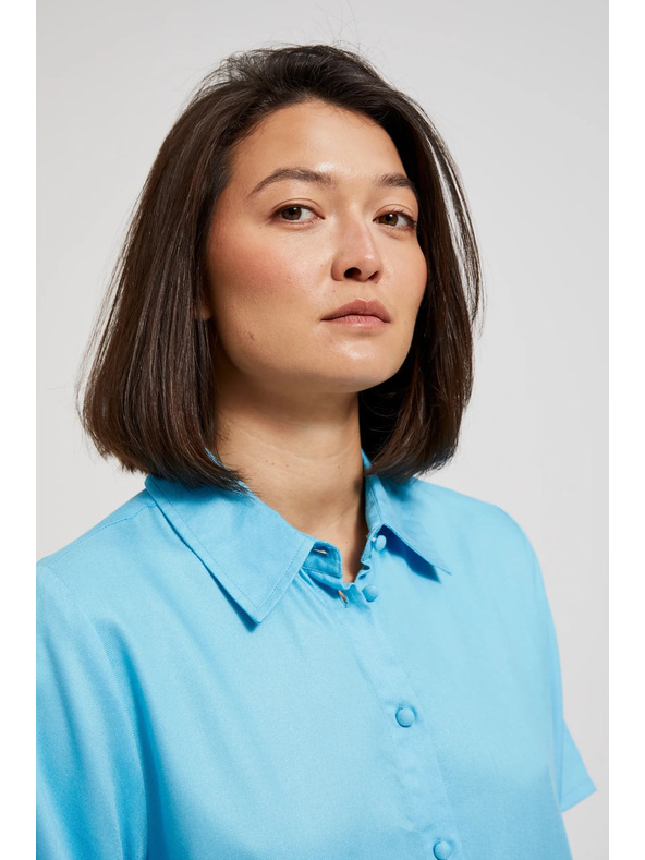 Moodo Világoskék rövid ujjú ing