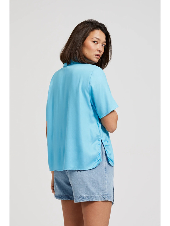 Moodo Világoskék rövid ujjú ing