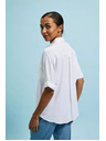 Moodo Fehér rövid ujjú ing