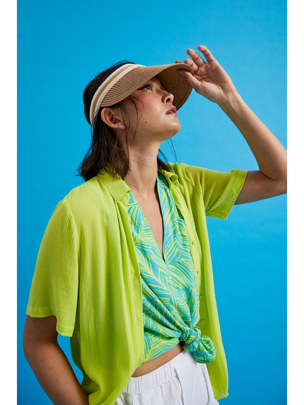 Moodo Zöld ujjatlan top