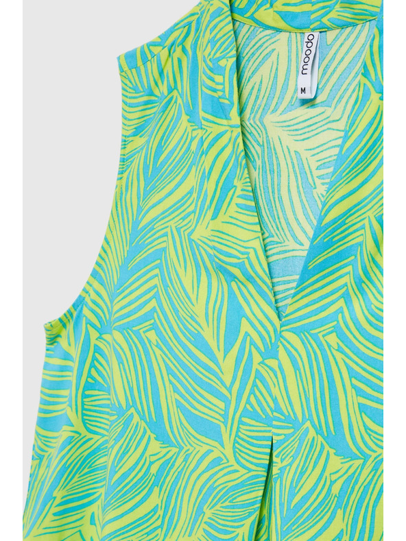 Moodo Zöld ujjatlan top