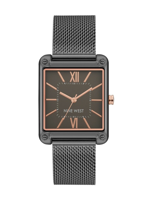 Nine West	 Nine West négyzet alakú női óra NW/2091GYGY