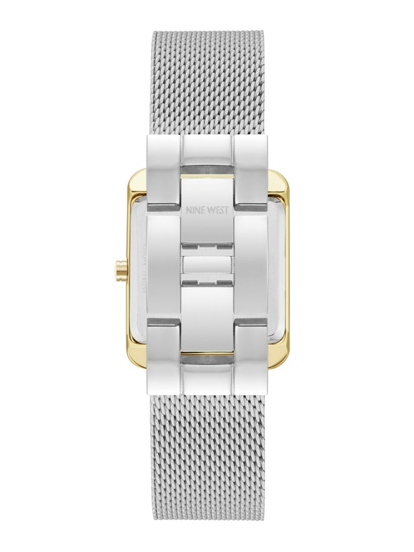 Nine West	 Nine West négyzet alakú női óra NW/2091SVTT