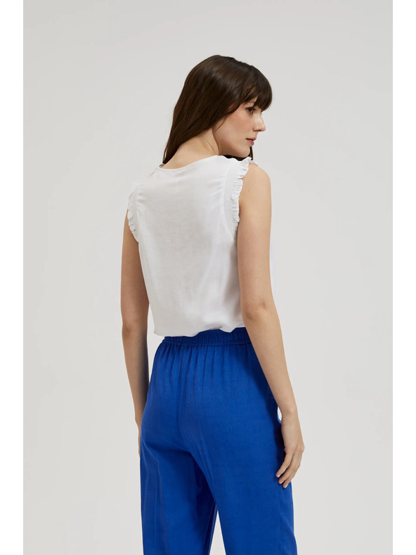 Moodo Fehér ujjatlan felső