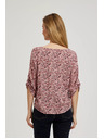 Moodo Rózsaszín megkötős blúz