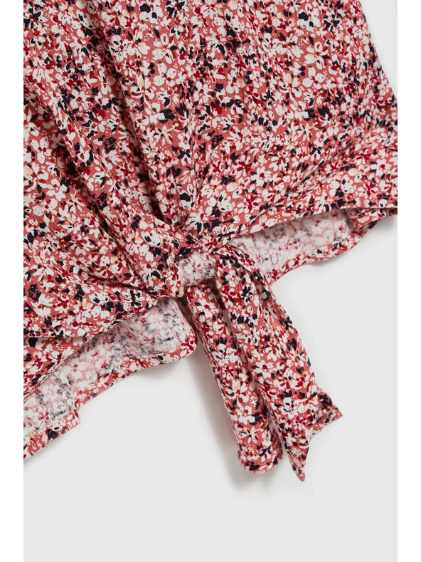 Moodo Rózsaszín megkötős blúz