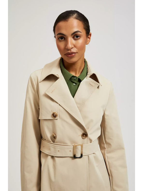 Moodo Bézs trenchcoat