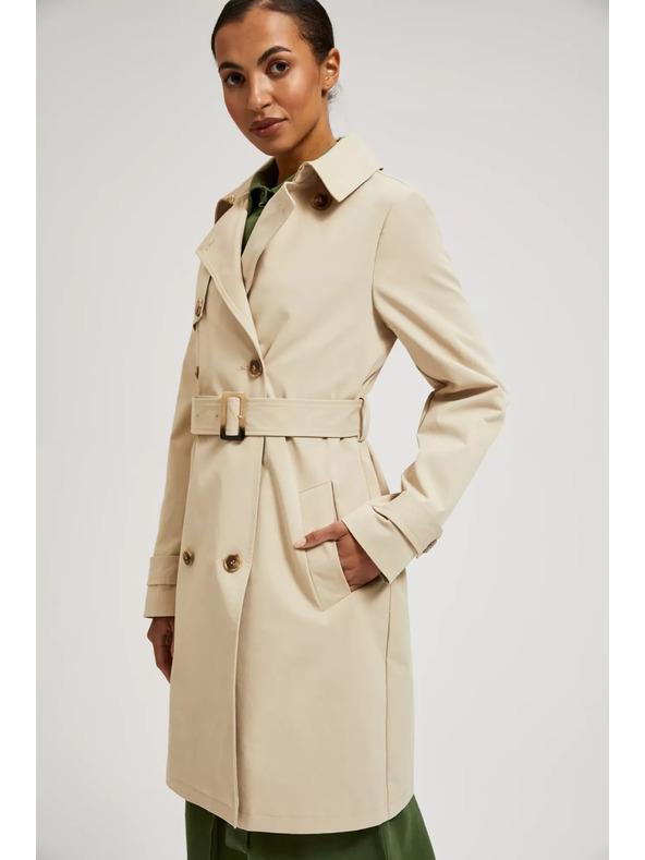 Moodo Bézs trenchcoat