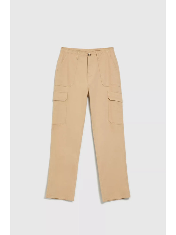 Moodo Bézs zsebes nadrág