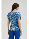 Moodo Kék mintás blúz