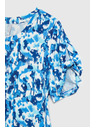 Moodo Kék mintás blúz