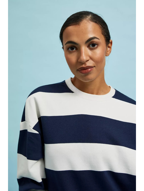 Moodo Csíkos pulóver