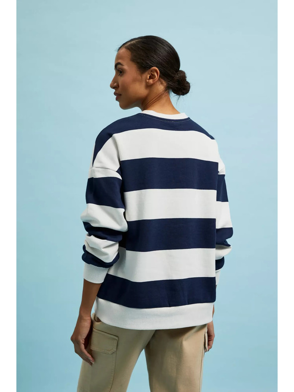 Moodo Csíkos pulóver