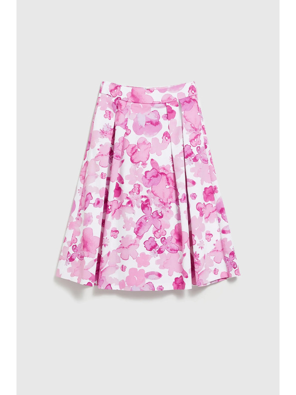 Moodo Rózsaszín rakott szoknya
