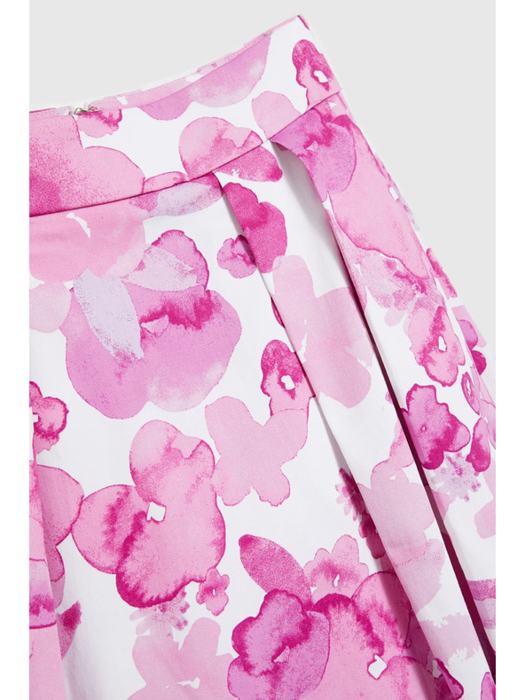 Moodo Rózsaszín rakott szoknya