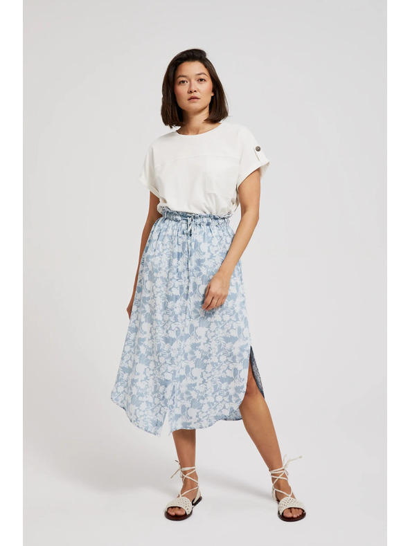 Moodo Világoskék bő szoknya