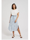 Moodo Világoskék bő szoknya