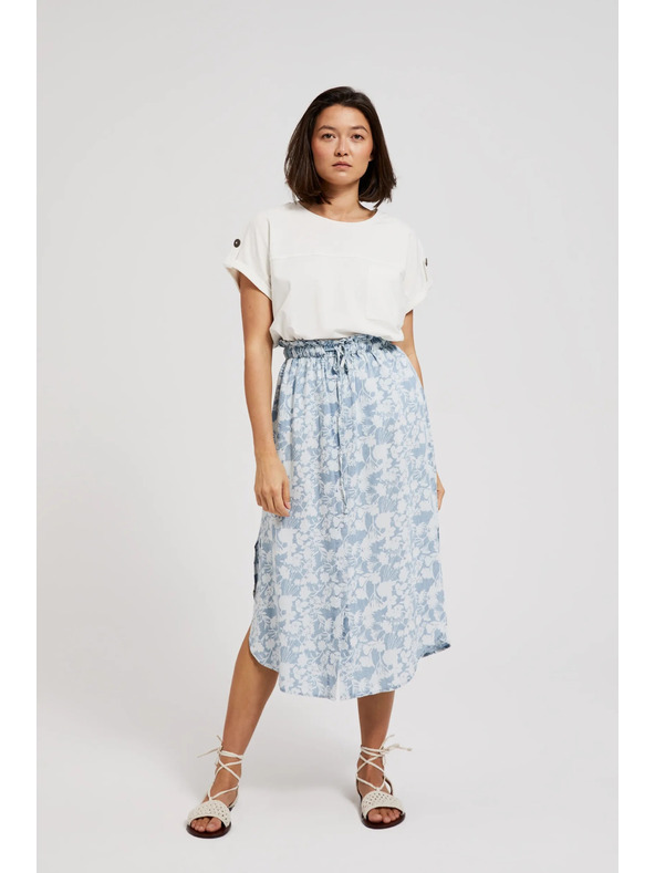 Moodo Világoskék bő szoknya