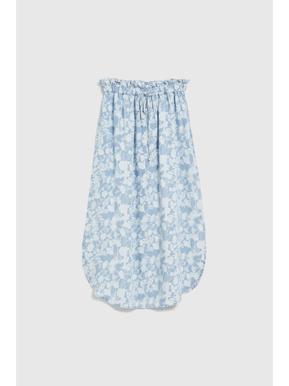 Moodo Világoskék bő szoknya