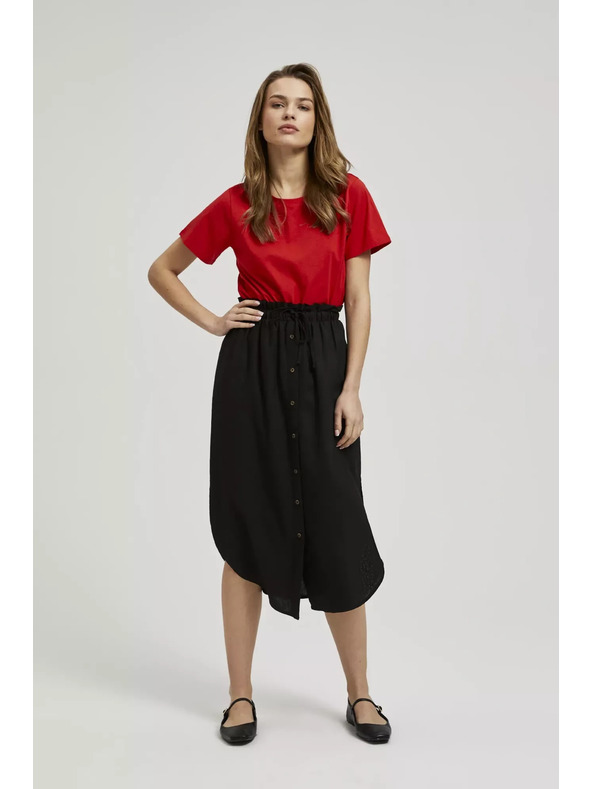Moodo Fekete bő szoknya