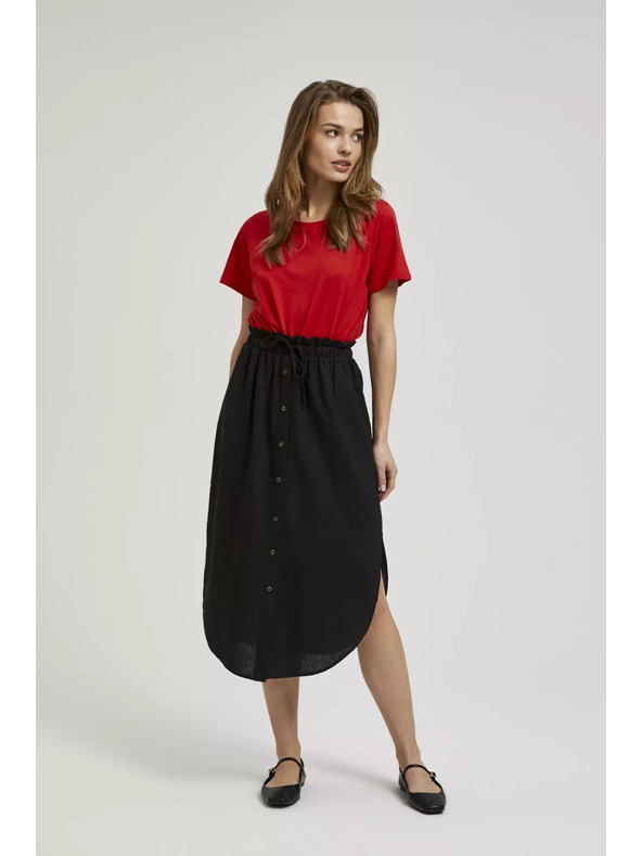 Moodo Fekete bő szoknya