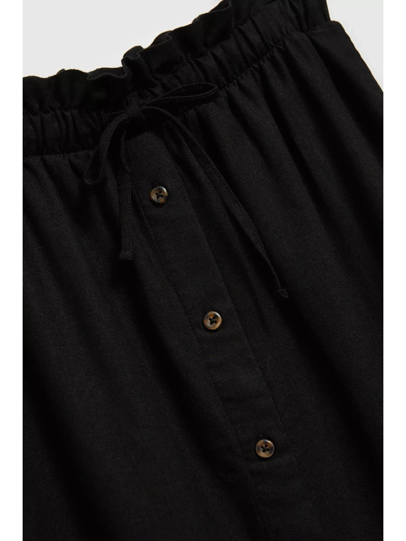 Moodo Fekete bő szoknya